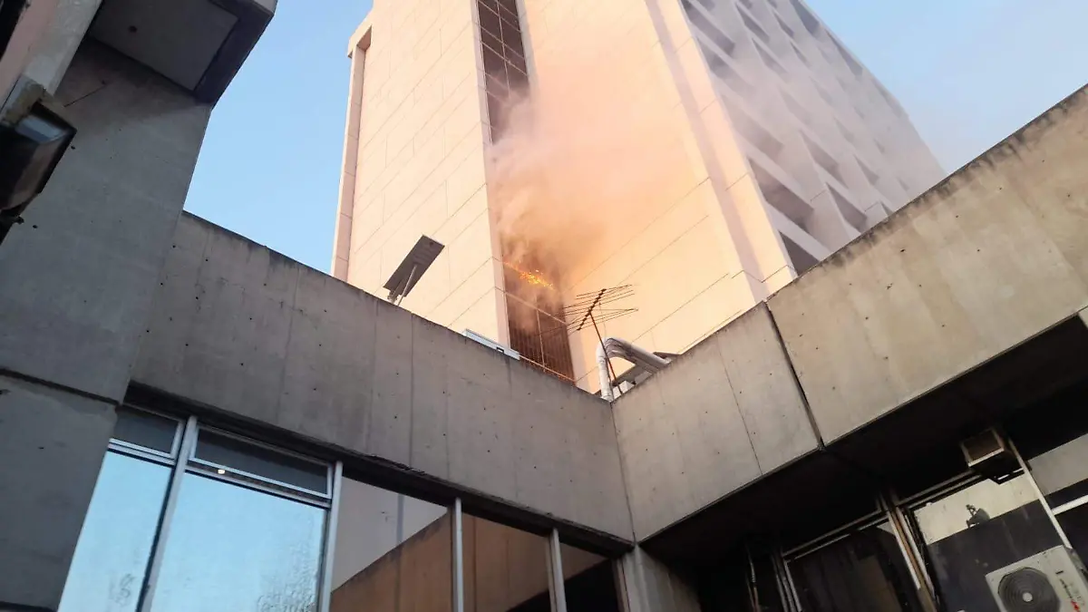 Incendio Centro Médico